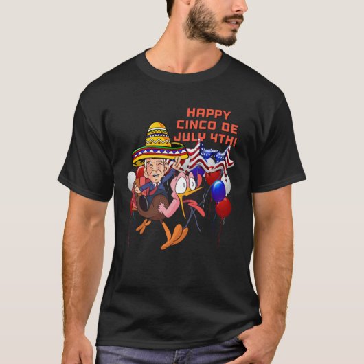 Cinco De Mayo Tequila Tacos Mexican Beer Happy Cin Tシャツ (正面)
