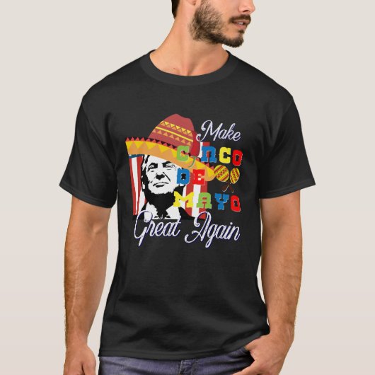 Cinco De Mayo Tequila Tacos Mexican Beer Happy Cin Tシャツ (正面)