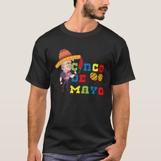 Cinco De Mayo Tequila Tacos Mexican Beer Happy Cin Tシャツ (正面)