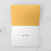 Cinco de Mayo Toucan on Orange in スペインの カード (内部)