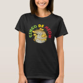 Cinco de Meow Cat  Mexico Pride Mexican Cinco De M Tシャツ (正面)