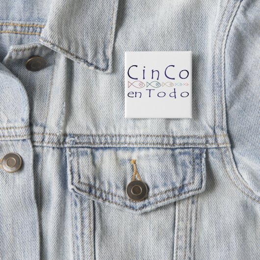 CinCo en Todo Merchandise Squareボタン 缶バッジ (インサイチュ)