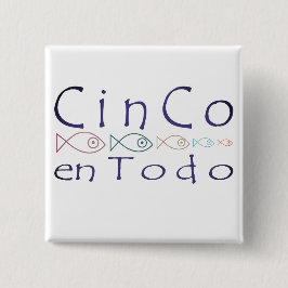 CinCo en Todo Merchandise Squareボタン 缶バッジ