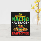 Cinco Mayoメキシコ労働者5 De Mayo Nacho平均 カード (黄色い花)