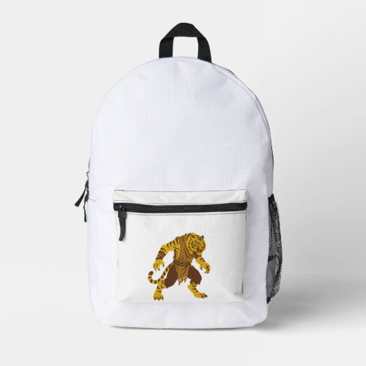 Cindaku プリントバックパック (正面)