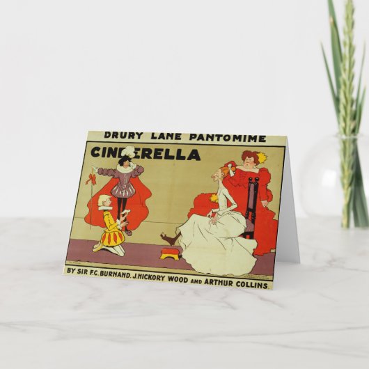 「Cinderellaのためのポスター カード (正面)