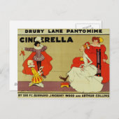 「Cinderellaのためのポスター ポストカード (正面/裏面)