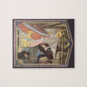 Cinderella and Fairy Godmother, Vintage Fairy Tale ジグソーパズル (横)