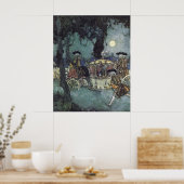 Cinderella Coach by Edmund Dulac Poster ポスター (キッチン)