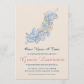 Cinderella princess birthday invitations 招待状 (正面)