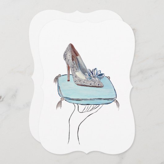 Cinderella's slipper シーズンカード (正面/裏面)