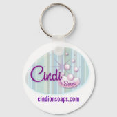 CindiOnSoaps_Keychain キーホルダー (正面)