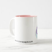 CindiOnSoaps_Mug ツートーンマグカップ (正面左)