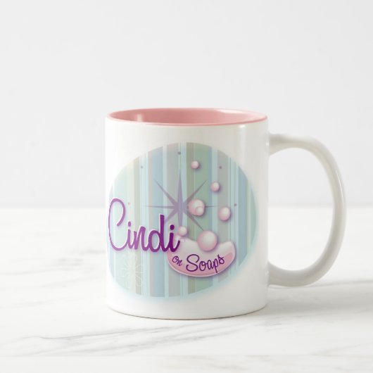 CindiOnSoaps_Mug ツートーンマグカップ (右)