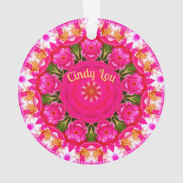 CINDY LOU ～バラ好き～ 0rnament ～アクリル～ オーナメント