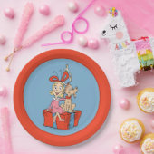 Cindy Lou Who and Max on a Present ペーパープレート (パーティー)