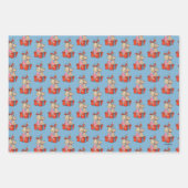 Cindy Lou Who and Max on a Present ラッピングペーパーシート (正面)