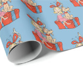 Cindy Lou Who and Max on a Present ラッピングペーパー (ロールコーナー)