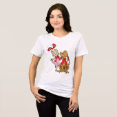 Cindy Lou Who and Max the Dog トライブレンドＴシャツ (正面全面)