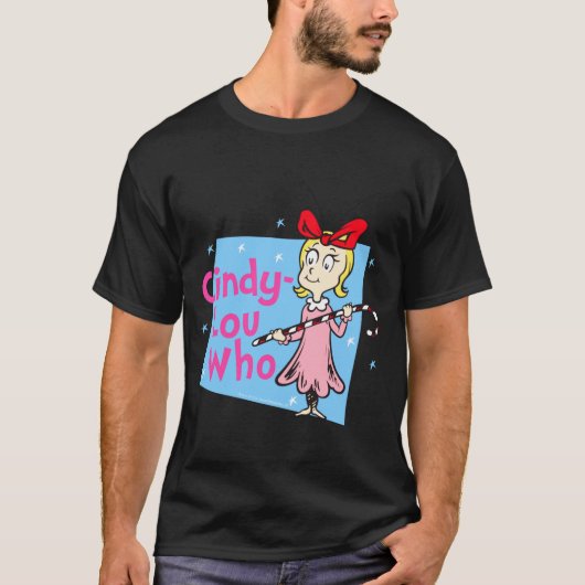 Cindy Lou Who Candy Cane  Tシャツ (正面)