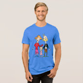 Cindy Lou Who's Family Portrait トライブレンドＴシャツ (正面全面)