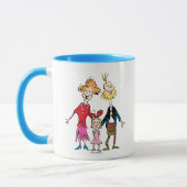 Cindy Lou Who's Family Portrait マグカップ (左)