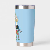 Cindy Lou Who's Family Portrait 保温保冷タンブラー (背面)