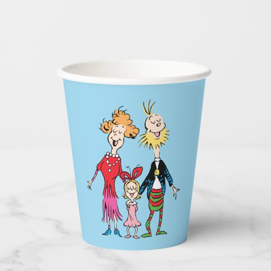 Cindy Lou Who's Family Portrait 紙コップ (正面)