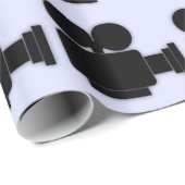 CINEのカメラアイコンパターン ラッピングペーパー (ロールコーナー)