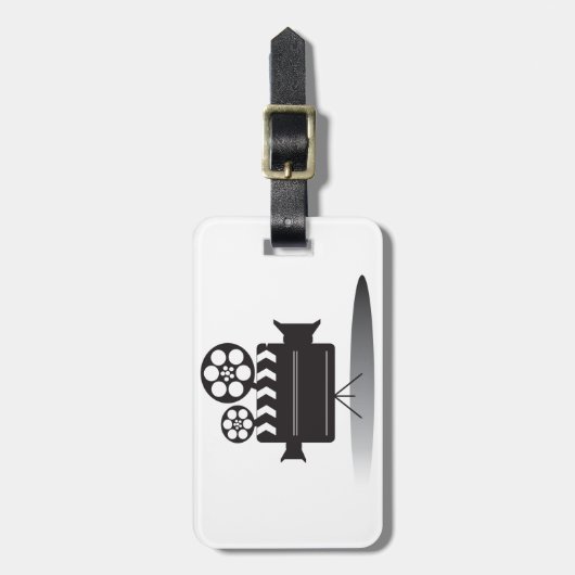 Cineのカメラ ラゲッジタグ (正面縦)