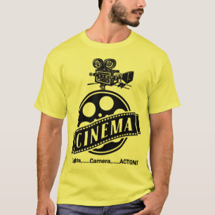 CINEMAロゴ&グラフィックスTシャツ Tシャツ