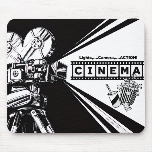 *[CINEMA]* グラフィック マウスパッド (正面)