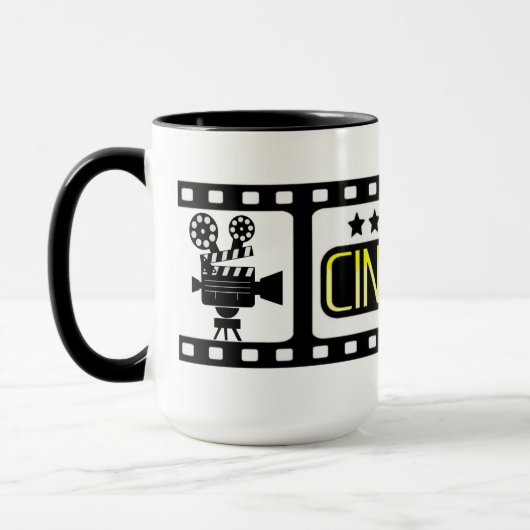 *CINEMA*ロゴマグ  マグカップ (左)