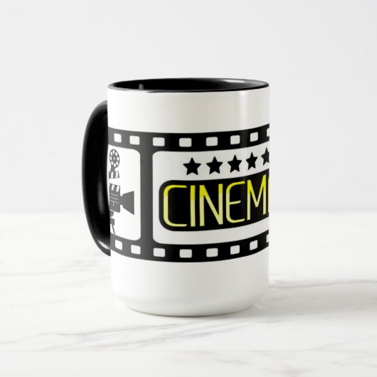 *CINEMA*ロゴマグ マグカップ (正面左)