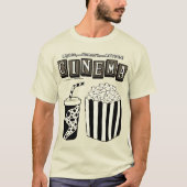 [CINEMA]ロゴ&グラフィックスTシャツ Tシャツ (正面)