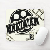 *CINEMA* ロゴ グラフィック マウスパッド (マウス)