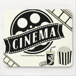 *CINEMA* ロゴ グラフィック マウスパッド