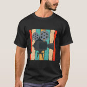 Cinema Camera Movie Projector Tシャツ (正面)