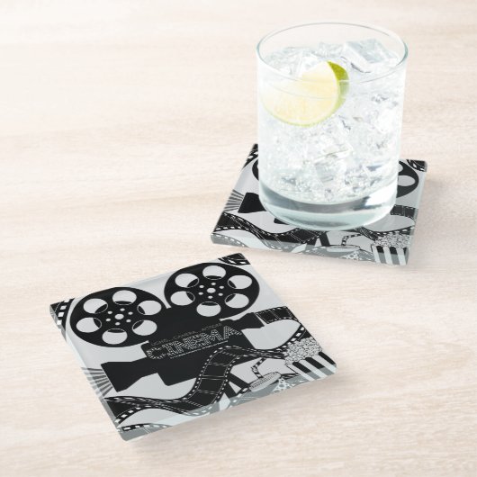 *CINEMA* Glass Coaster ガラスコースター (アングル)