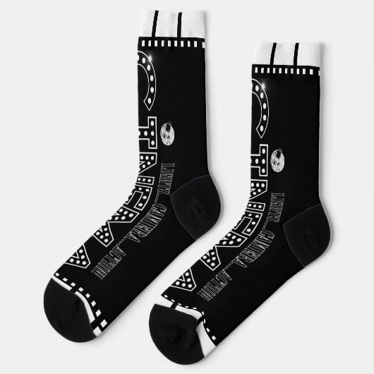 *CINEMA* Graphic Socks ソックス (左)