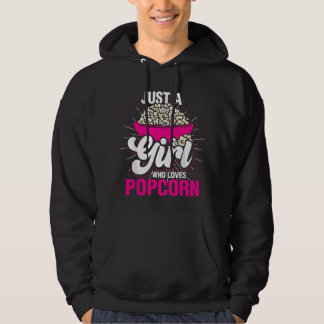 Cinema Lover Women Girls Kids Snack Popcorn パーカ