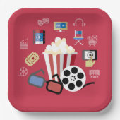 Cinema Party ペーパープレート (正面)