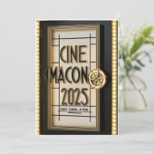 CinemaCon 2025カード 招待状 (スタンド正面)