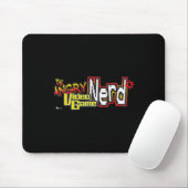 Cinemacre Angry Video Game Nerd Logo Premium  マウスパッド (マウス)