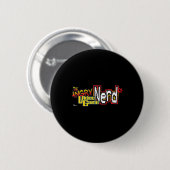 Cinemacre Angry Video Game Nerd Logo Premium  缶バッジ (正面&裏面)