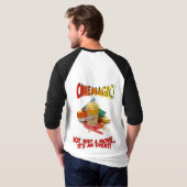 CineMagicのRaglan Tシャツ (裏面フル)