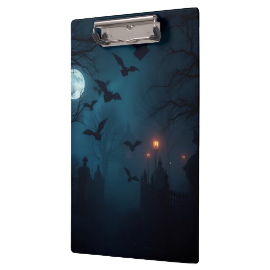 Cinematic Dark Fantasy Halloween Gothic Design クリップボード (左)