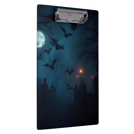 Cinematic Dark Fantasy Halloween Gothic Design クリップボード (右)