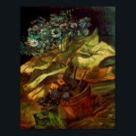 Cineraria in a Flowerpot, Van Gogh Fine Art ポスター<br><div class="desc">Cineraria in a Flowerpot, Vincent van Gogh. Oil on canvas, 54.5 x 46 cm. Rotterdam, Museum Boijmans-van Beuningen. F 282, JH 1165 Vincent Willem van Gogh (30 March 1853 – 29 July 1890) was a Dutch Post-Impressionist artist. Some of his paintings are now among the world's best known, most popular...</div>