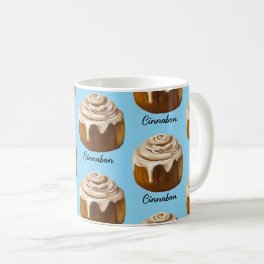 Cinnabon コーヒーマグカップ (正面右)